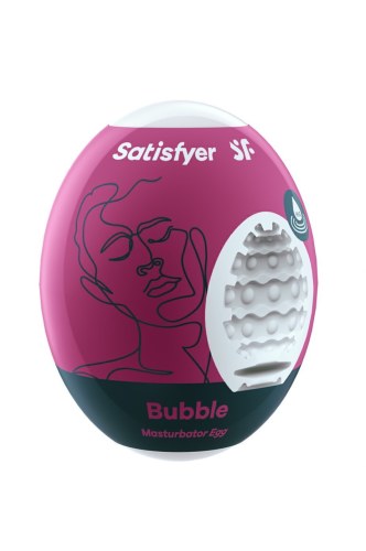 Masturbator żelowe jajeczko Satisfyer Bubble sex